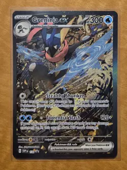 Pokemon TCG: Greninja ex (132) - Scarlet & Violet Black Star Promo Card - NM - Image 2