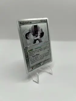 Pokemon TCG Registeel EX Hidden Legends Holo Rare Card 99/101 ERROR Cosmos - NM - Image 3