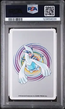 PSA 10 GEM MINT 2000 POKEMON SILVER PLAYING CARD #245 SUICUNE KING OF HEARTS - Image 2