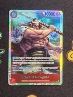 EXACT CARD PICTURED Edward Newgate OP02-004 PRB01 One Piece TCG Standard Foil - Image 1