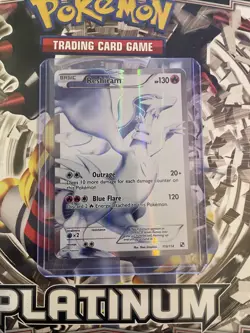 Pokemon TCG Reshiram Black White Holo Full Art Ultra Rare Card 113/114 MP - Image 2