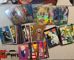 Dragon ball Z vintage card Lot + History Of Z 100+ Cards bundle Official - Image 2