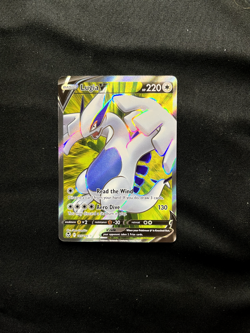 Pokemon TCG Silver Tempest Lugia V 185/195 Full Art Secret Rare Card NM - Image 1