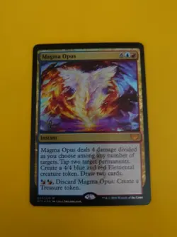 Magma Opus, MYthic STX instant 203/275 MTG Card. - Image 1