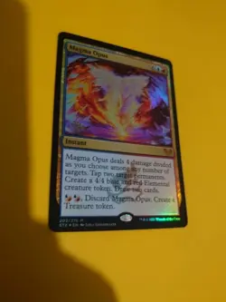 Magma Opus, MYthic STX instant 203/275 MTG Card. - Image 3
