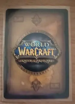 NM/M New World of Warcraft TCG Wooly White Rhino Mount Loot Card Unscratched 3/3 - Image 2