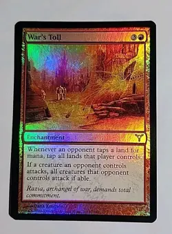 War’s Toll (Foil) - Dissension (DIS) - LP - Magic The Gathering MTG - Image 1