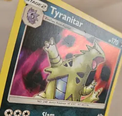 Tyranitar 87/168 Holo Rare Celestial Storm Set Pokemon Card HP Tiny Crease - Image 2
