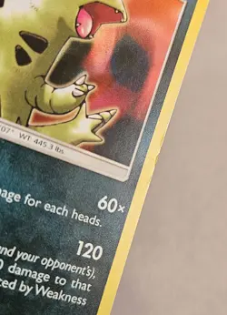 Tyranitar 87/168 Holo Rare Celestial Storm Set Pokemon Card HP Tiny Crease - Image 3