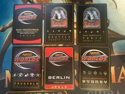 MTG Magic the Gathering World Champion Gold Boarder Card Collection!!! - Image 5