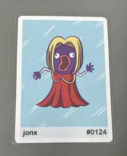 Pookiemoot Jonx #0124 Jynx Parody Card Fan Art Derpy - Image 1
