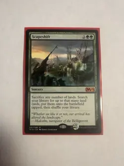 Magic the Gathering: Scapeshift - Core Set 2019 (M19) #1 - Image 1