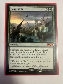 Magic the Gathering: Scapeshift - Core Set 2019 (M19) #1 - Image 4