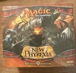 Magic the Gathering New Phyrexia Fat Pack (Sealed, Mint) 653569596363 - Image 1