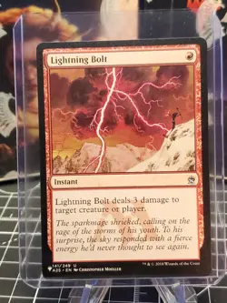 MTG Lightning Bolt Masters 25 - NM - Image 1