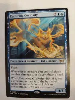 Enduring Curiosity Duskmourn: House of Horror Regular - Image 1