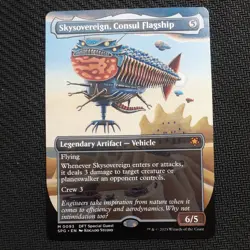 MTG Skysovereign, Consul Flagship (Borderless) [Aetherdrift Special Guests] - Image 1