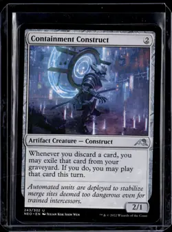 Containment Construct - 243 - NEO - NM - MTG Magic the Gathering - Image 1