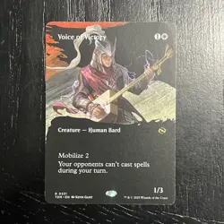 MTG - Voice of Victory - Borderless - Tarkir: Dragonstorm - Regular - Image 1