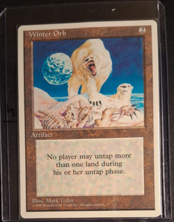 Winter Orb MTG 4th Edition 1995 LP - Image 1