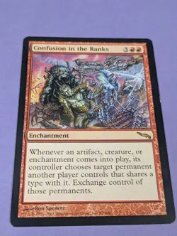 MTG Magic: Mirrodin: Confusion in the Ranks #87/306 Rare - LP - Image 1