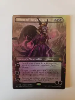Liliana of the Dark Realms (Borderless) Commander: Bloomburrow Foil - Image 1
