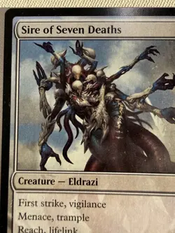 Sire of Seven Deaths - Foundations Mythic MTG - Commander EDH - Near Mint - Image 3