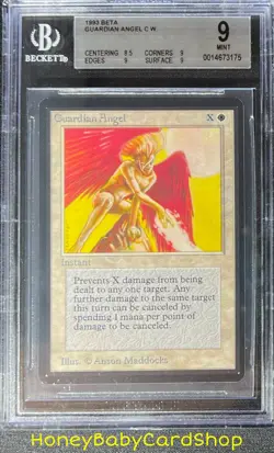 MTG Limited Edition Beta 1993 Guardian Angel BGS 9.0 MINT Old School 93/94 - Image 1