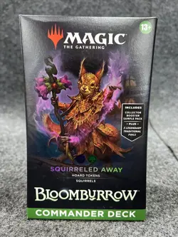Magic: The Gathering Bloomburrow Commander Deck, Sealed Box is Worn - Image 1
