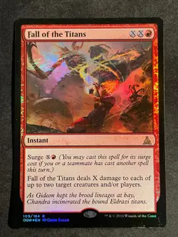 MTG Fall of the Titans, NM-Mint, (OGW #109/184) Regular - Image 1