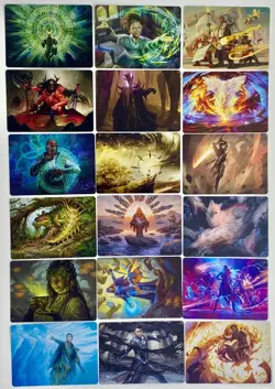 MTG Strixhaven: School of Mages Art Series Complete Set 81/81 NM No Stamp - Image 2