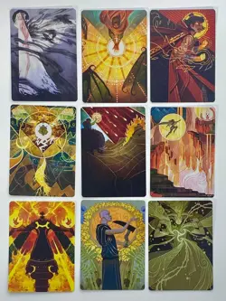 MTG Strixhaven: School of Mages Art Series Complete Set 81/81 NM No Stamp - Image 5