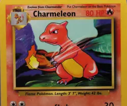 1999 Pokemon TCG Base Set Charmeleon 24/102 MINT - Image 2