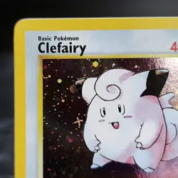 Clefairy Holo Rare 6/130 Base Set 2 Unlimited WOTC 2000 Pokemon Card TCG NM - Image 3