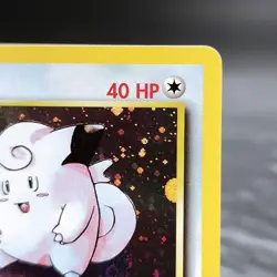 Clefairy Holo Rare 6/130 Base Set 2 Unlimited WOTC 2000 Pokemon Card TCG NM - Image 4