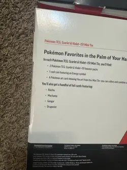 Pokemon 4 Pack Mini Tins + 4 Promo Cards Bundle - 151 SAMS CLUB EXCLUSIVE 2x - Image 2