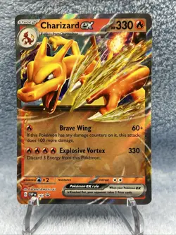 Charizard ex 161 SVP Black Star Promo - Pokemon Super-Premium Collection - NM - Image 2
