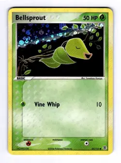 Bellsprout FireRed & LeafGreen #53 (2004) Common Reverse Holo NM Pokemon - Image 1