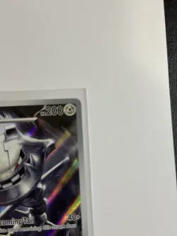 Steelix 150/132 Illustration Rare Pokemon Mega Evolution Extended Art Case - Image 3