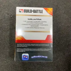POKEMON Scarlet & Violet Surging Sparks Build & Battle Box, Sealed Box is Worn - Image 3