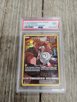 PSA 9 2019 Pokemon Sun & Moon FA/Magnemite Cosmic Eclipse Secret #242 - Image 1