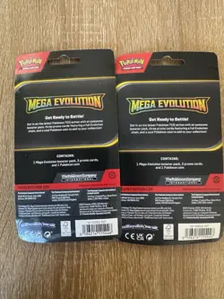 (1) Pokemon Mega Evolution Checklane Blister Pokemon Pack Tyranitar NEW SEALED - Image 2
