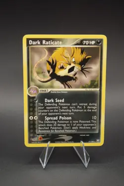 Dark Raticate NM 17/109 Rare Team Rocket Returns Pokemon TCG - Image 1
