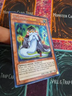 Yu-Gi-Oh! Mathematician DRLG-EN023 Secret Rare 1st Edition Near Mint a1/ - Image 2