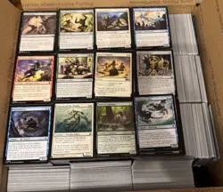 MTG Magic The Gathering 6000+ Card Bulk Lot Com/ Uncom Cards No Basic Lands #24 - Image 1
