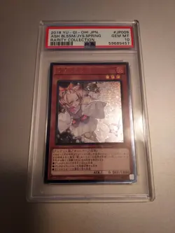 Yugioh Ash Blossom & Joyous Spring RC02 - JP009 Ultimate Rare PSA 10 GEM MT - Image 1