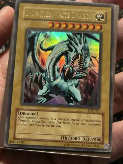 Yugioh LOB Blue Eyes, Dark Magician, Red Eyes Unlimited Edition Set - Image 2