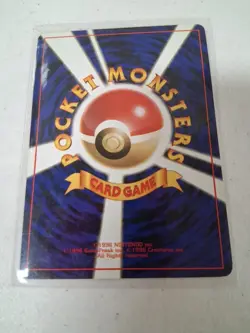 Pikachu Japanese Base Pokemon Card Old Card Back US Seller 1996. - Image 2