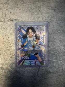 Videl FB03-042 Alternate Art Reprint New Adventure Dragon Ball Super TCG Card - Image 1