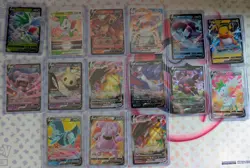 Pokemon Brilliant Stars Card Lot Of 15 Cards . mimikyu, Raichu - Image 1